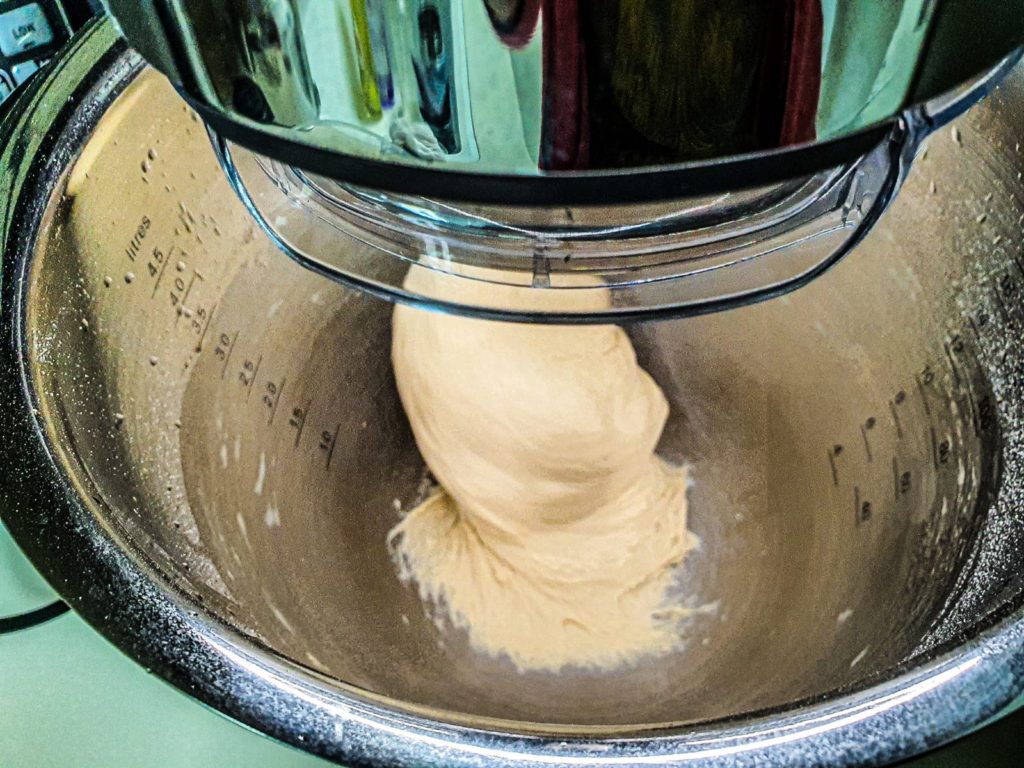 Vegan Recipes Cacao-Shamaness Vegan fresh baked Challah Bread making the dough