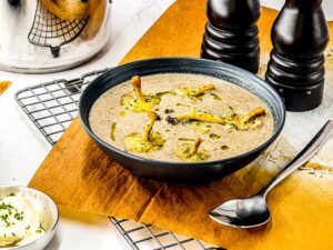 Vegan Recipes Cacao-Shamaness Vegan Mushroom Velouté Soup