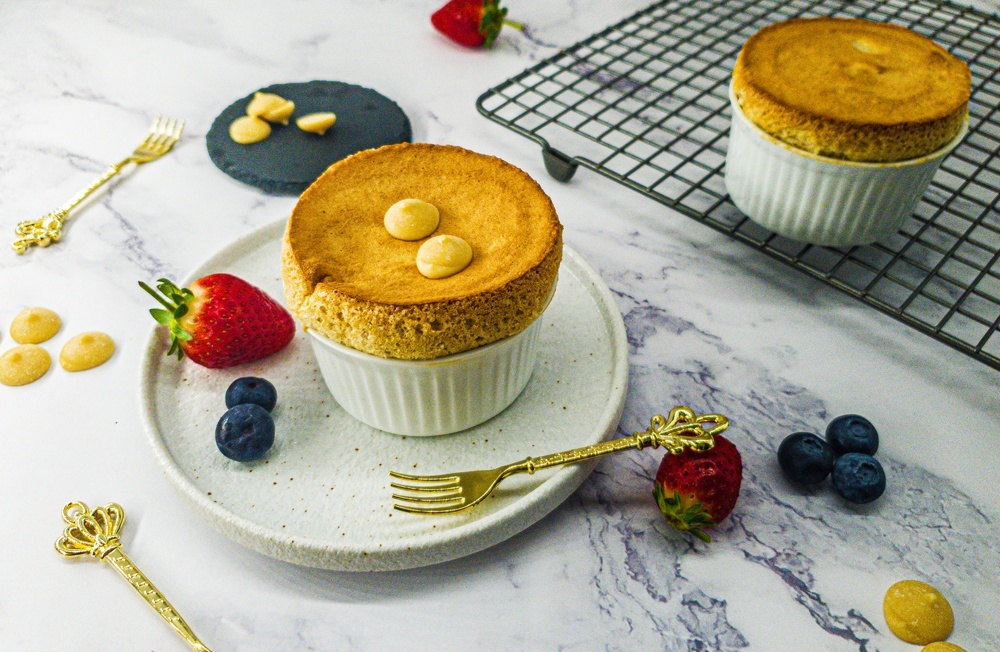 Vegan Recipes Cacao-Shamaness Vegan White Chocolate Soufflé