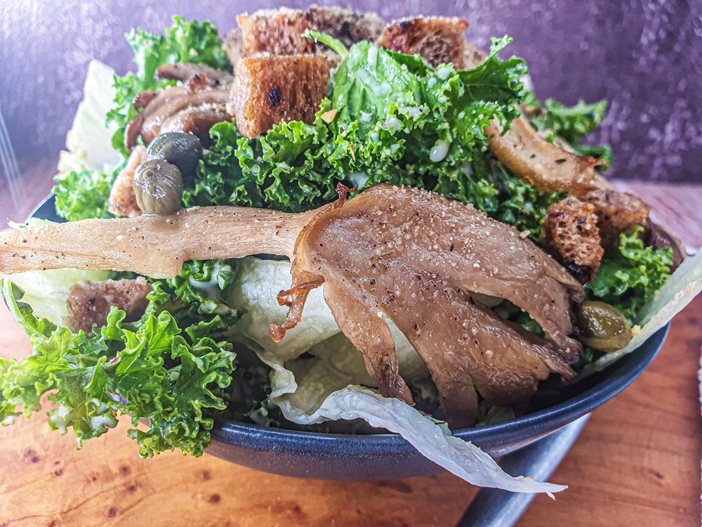 Vegan Recipes Cacao-Shamaness Vegan Kale Caesar Salad