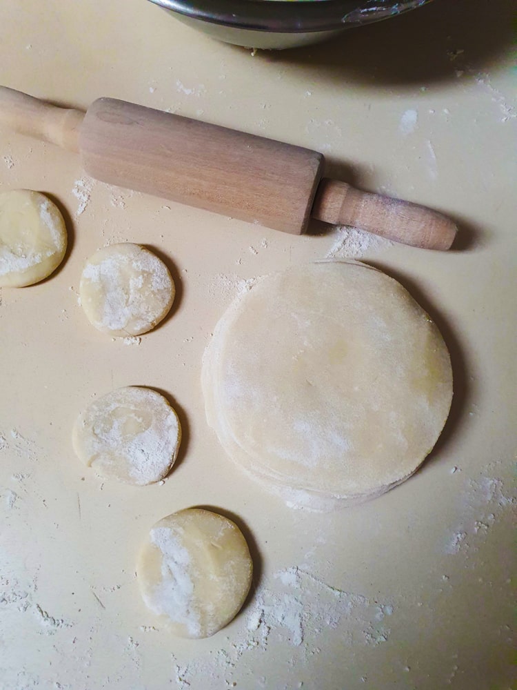 Vegan Recipes Cacao-Shamaness Vegan Dumpling Wrappers Dough