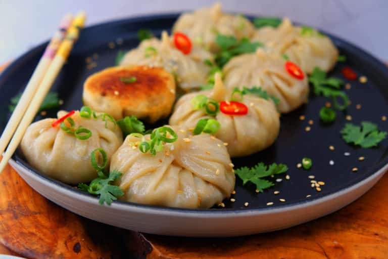 Vegan Recipes Cacao-Shamaness Vegan Vegetable and Tofu Stuffed Dumpling