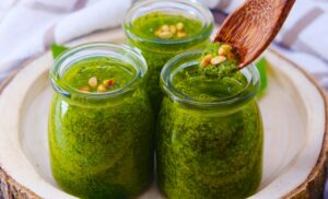 Vegan Recipes Cacao-Shamaness Vegan Basil Pesto Sauce
