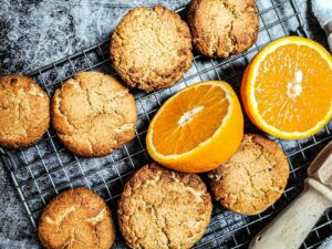 Vegan Recipes Cacao-Shamaness Vegan GF Vanilla Orange Cookies