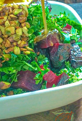 Vegan Recipes Cacao-Shamaness GF Vegan Beets and Kale Salad